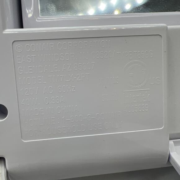 Conair Lighted Magnified Makeup Mirror Vanity 4 Settings TM7LX Tested - Picture 4 of 4